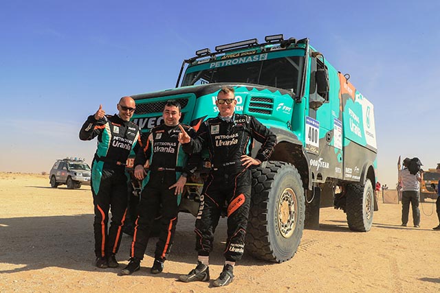 欧亿在2018年非洲环保拉力赛卡车组所向披靡，PETRONAS De Rooy 欧亿车队队长Gerard De Rooy夺得冠军